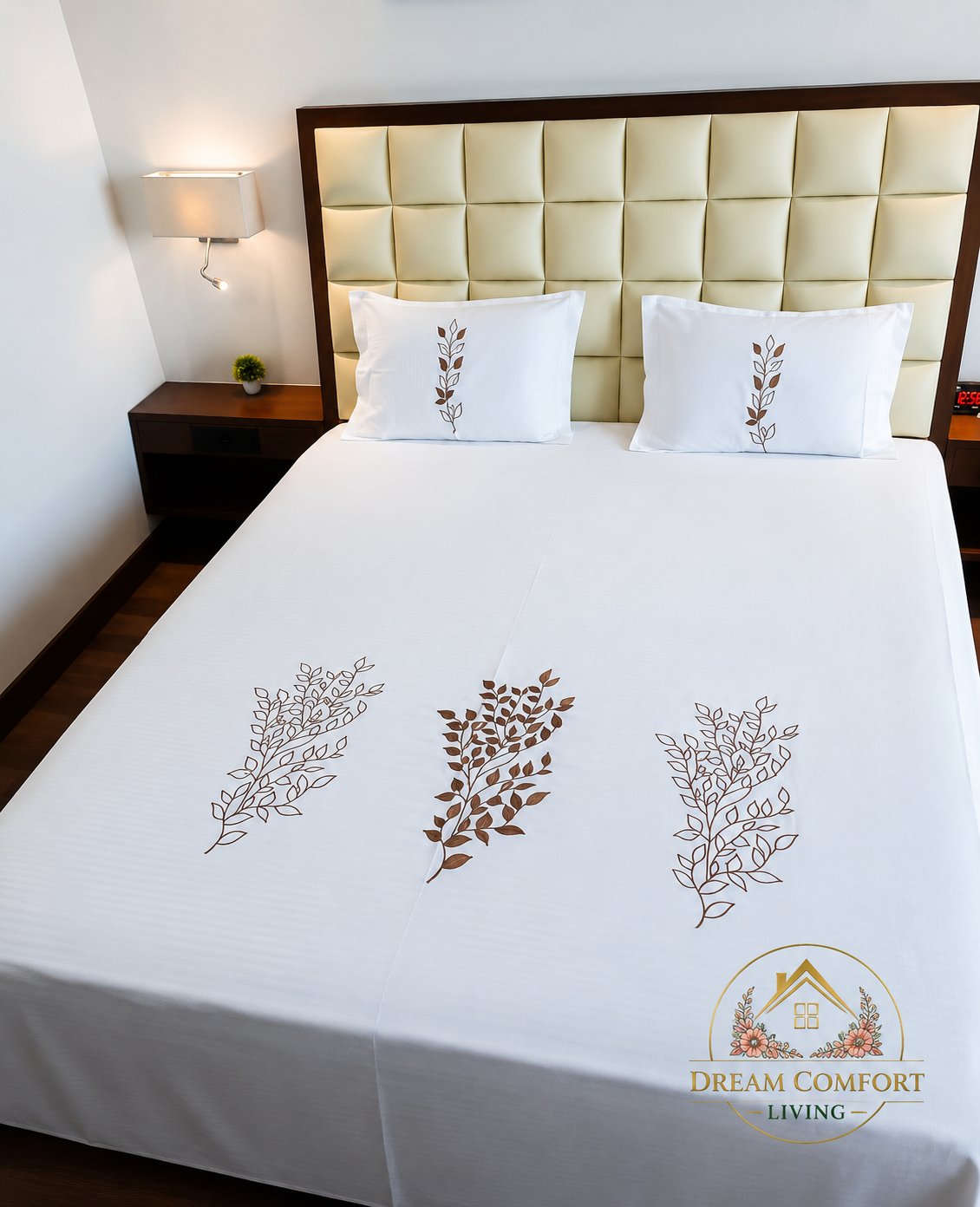 PREMIUM KINGSIZE BEDSHEET BY DREAM COMFORT LIVING