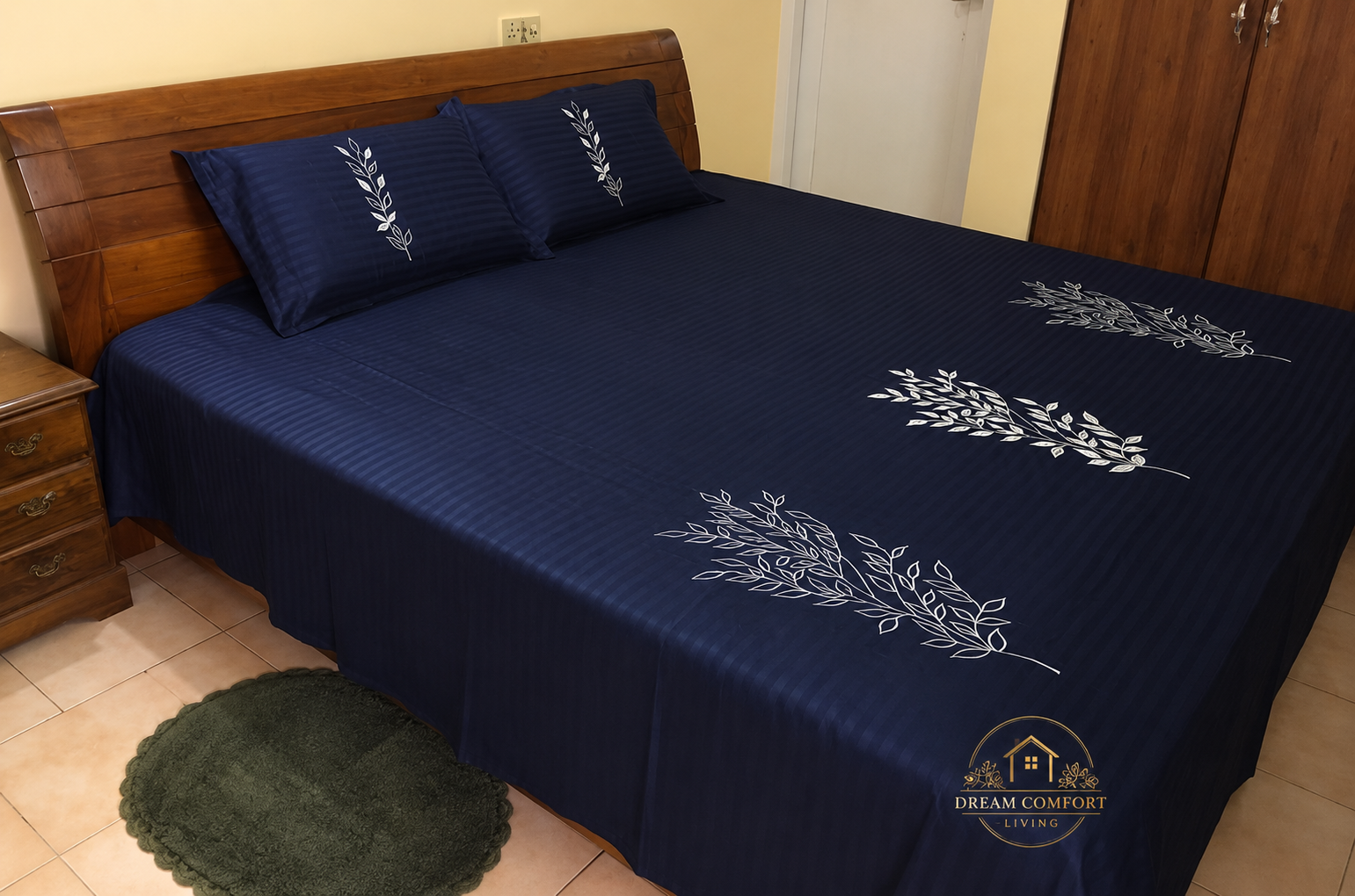PREMIUM KINGSIZE BEDSHEET BY DREAM COMFORT LIVING  🚨Sold Out