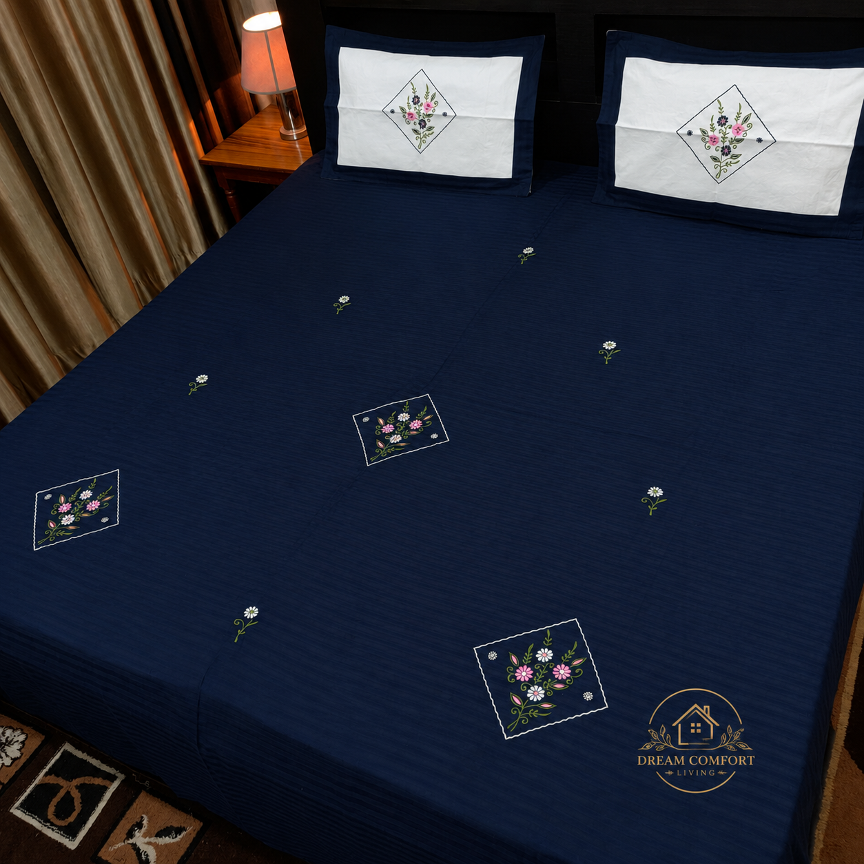 PREMIUM KINGSIZE BEDSHEET BY DREAM COMFORT LIVING