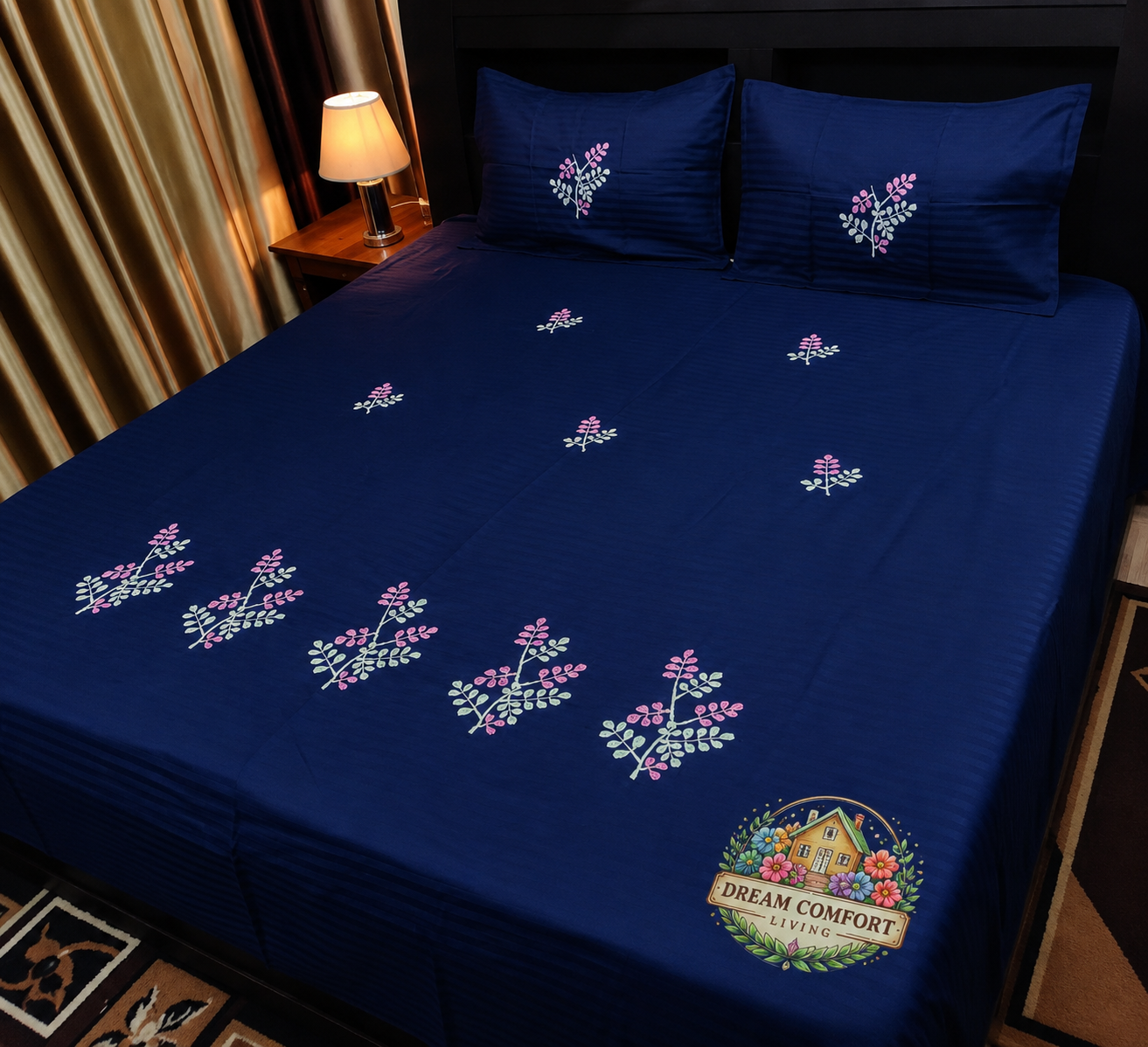 PREMIUM KINGSIZE BEDSHEET BY DREAM COMFORT LIVING