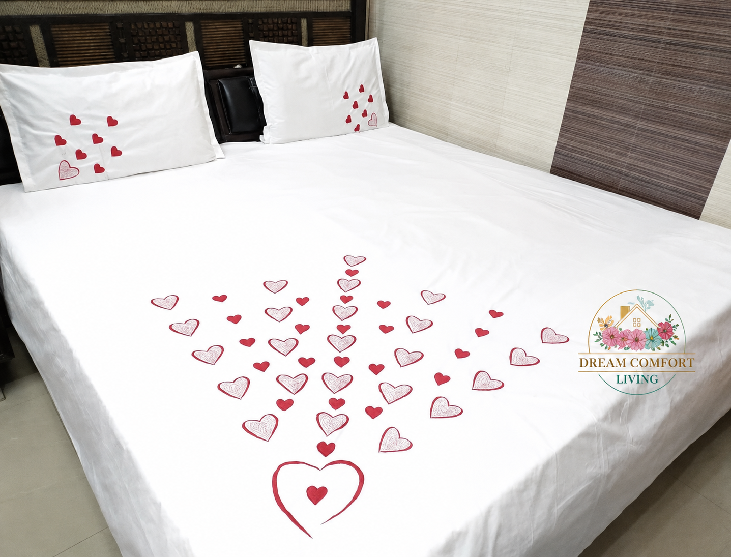 PREMIUM KINGSIZE BEDSHEET BY DREAM COMFORT LIVING