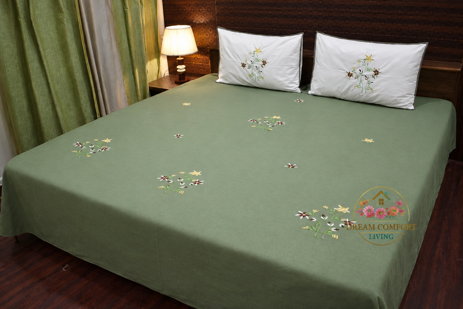PREMIUM KINGSIZE BEDSHEET BY DREAM COMFORT LIVING