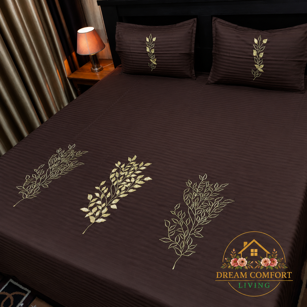 PREMIUM KINGSIZE BEDSHEET BY DREAM COMFORT LIVING